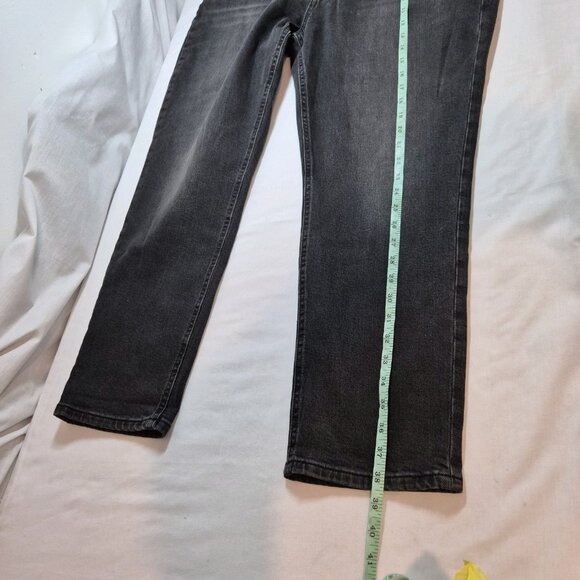 Lauren Ralph Lauren Jeans Womens Size 14 Black High Rise Skinny Ankle Stretch 32 - Picture 6 of 11